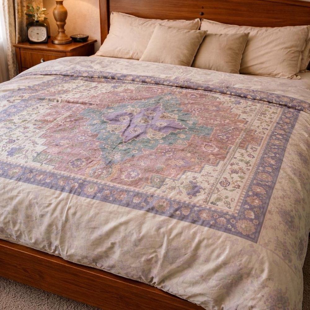 Reversible Vintage Martex Reversible King Size Duvet